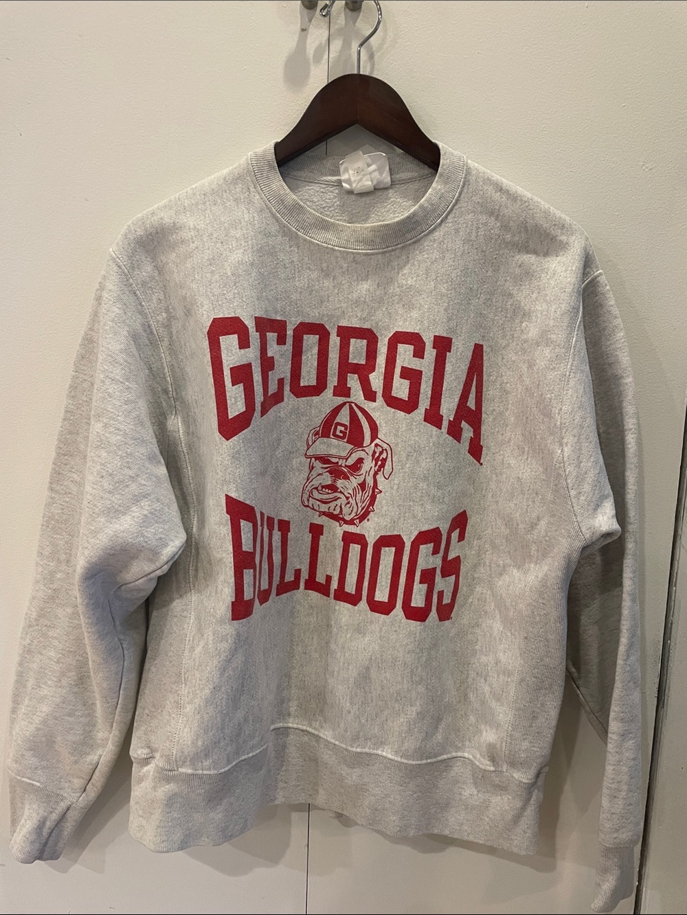 Champion vintage Georgia bulldogs crewneck size M